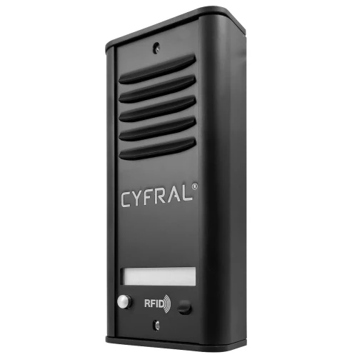 Analog panel CYFRAL 1-tenant COSMO R1 black