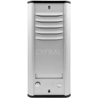 Analog panel CYFRAL 1-tenant COSMO R1 silver