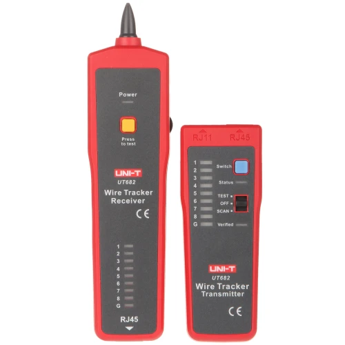 Wire pair detector with RJ-45 cable tester UT-682 UNI-T