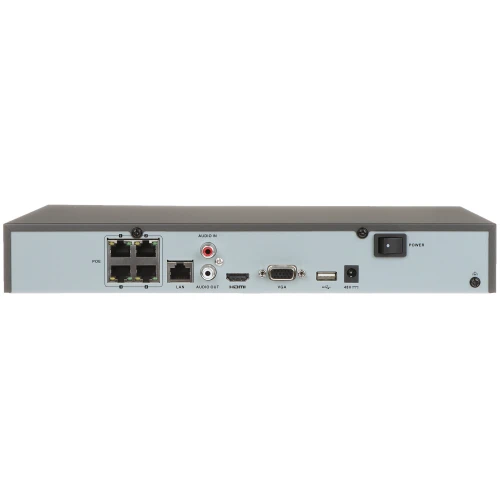 IP Recorder DS-7604NI-K1/4P(C) 4 channels + 4-port POE SWITCH Hikvision