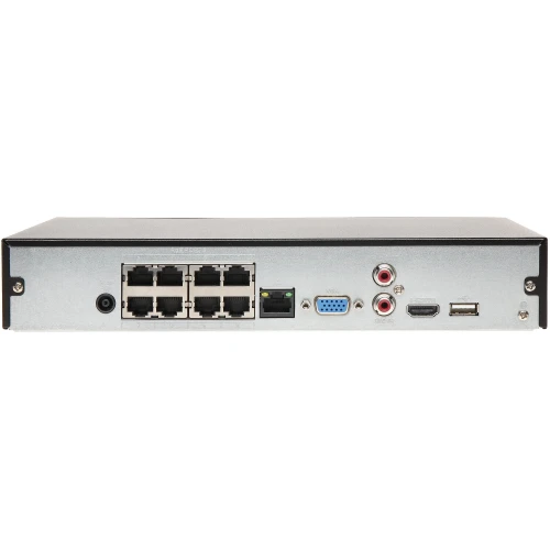 IP Recorder NVR4108HS-8P-4KS2/L 8 channels + 8-port POE switch DAHUA