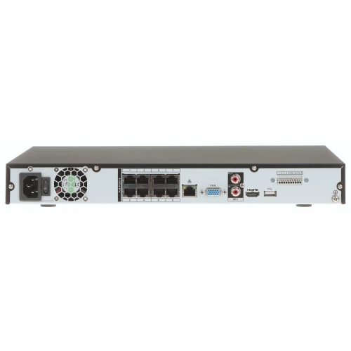 IP Recorder NVR4208-8P-4KS2/L 8 channels + 8-port POE switch DAHUA