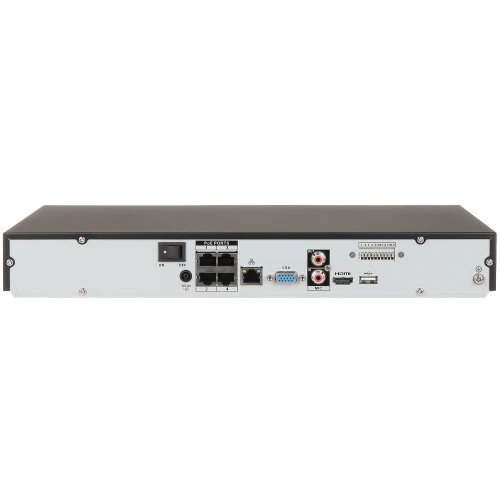 IP Recorder NVR4204-P-4KS2/L 4 channels + 4-port POE SWITCH DAHUA