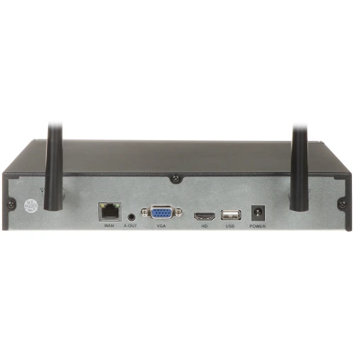 IP Recorder APTI-RF08/N0901-4KS2 Wi-Fi, 9 channels, 4K UHD