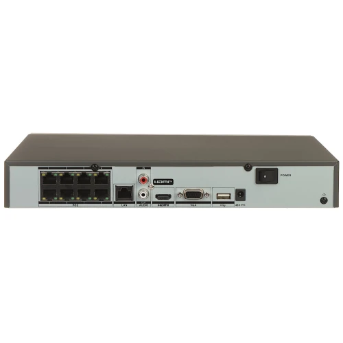 IP Recorder DS-7608NXI-K1/8P 8 channels, 8 PoE ACUSENSE Hikvision