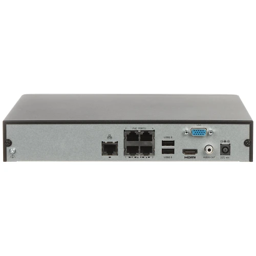 IP NVR301-04S3-P4 4-channel, 4 PoE UNIVIEW Network Video Recorder