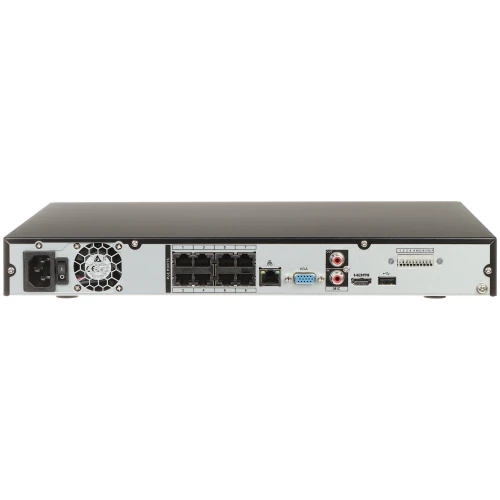 IP Recorder NVR4208-8P-EI 8 channels, 8 PoE WizSense DAHUA