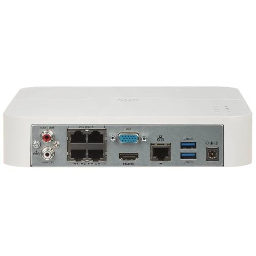 IP Recorder NVR501-04B-LP4 4 channels, 4 PoE UNIVIEW