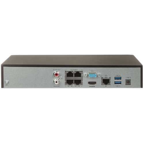 IP Recorder NVR501-04B-P4 4 channels, 4 PoE UNIVIEW
