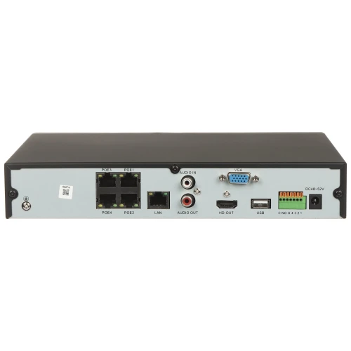IP Recorder APTI-N0911-4P-I3 with 9 channels, 4 PoE.