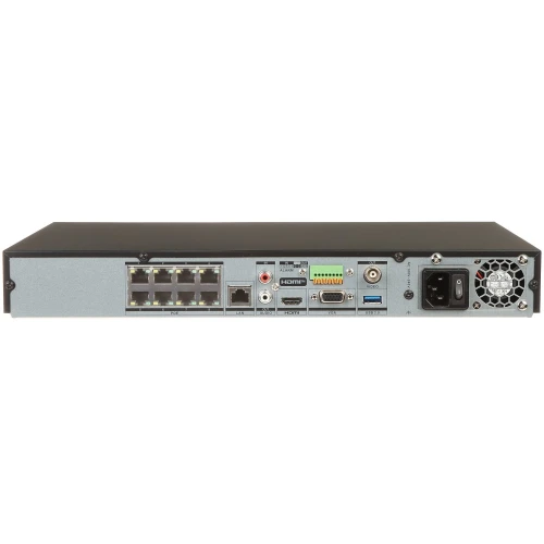 IP Recorder DS-7608NXI-I2/8P/S(E) 8 channels, 8 PoE ACUSENSE Hikvision