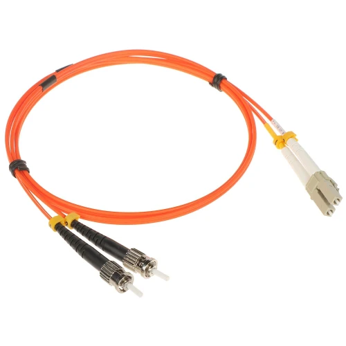 Multimode Patchcord PC-2LC/2ST-MM 1m