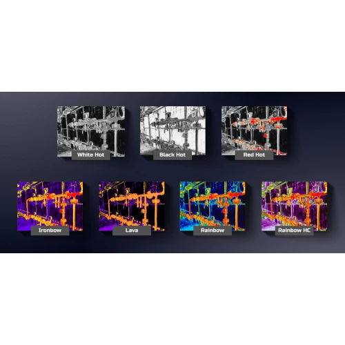 Ręczna kamera termowizyjna Uni-T UTi220B, siedem trybów obrazu