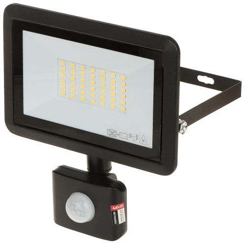 LED floodlight with motion sensor AD-NL-6254BLR4 ADVITI