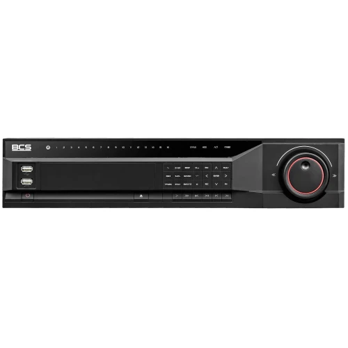 IP Recorder 64-channel 8-disk BCS-L-NVR6408-A-4K-AI BCS LINE with built-in intelligent functions