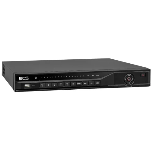 IP Recorder 16-channel BCS-L-NVR1602-A-4K-16P-AI BCS LINE with built-in intelligent functions