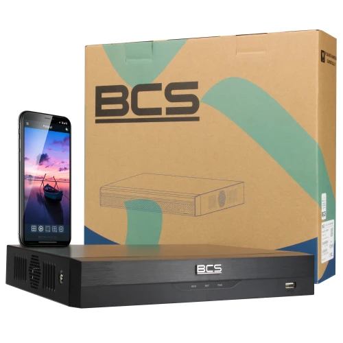 BCS-L-XVR0401-VI Hybrid Digital Recorder HDCVI/AHD/CVBS/TVI/IP Network