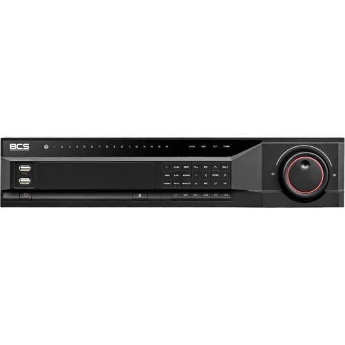 IP Recorder 32-channel BCS-L-NVR3208-A-4K 8-disk, 32Mpx, HDMI, 4K, BCS LINE