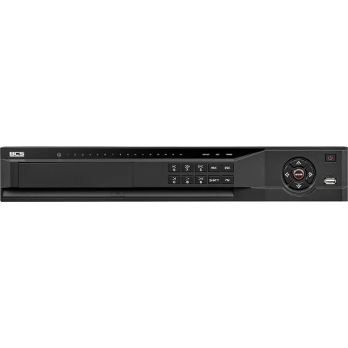 IP Recorder 64-channel BCS-L-NVR6404-A-4K support up to 32Mpx