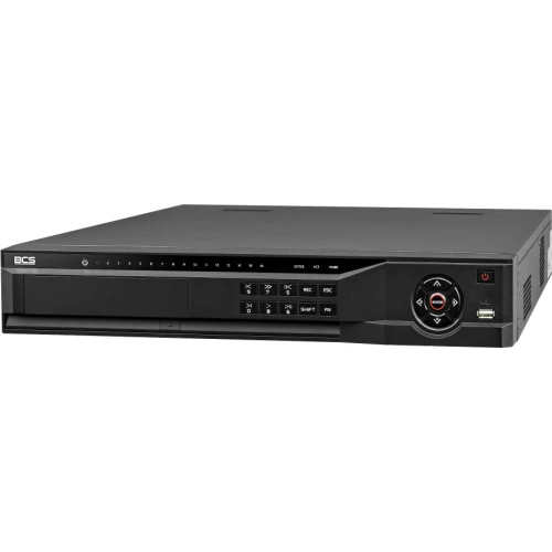IP Recorder 64-channel BCS-L-NVR6404-A-4K support up to 32Mpx