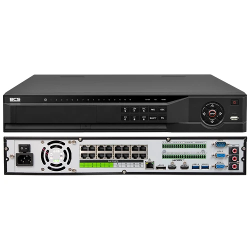 IP Recorder BCS-L-NVR1604-A-4K-16P 16-channel PoE by BCS Line