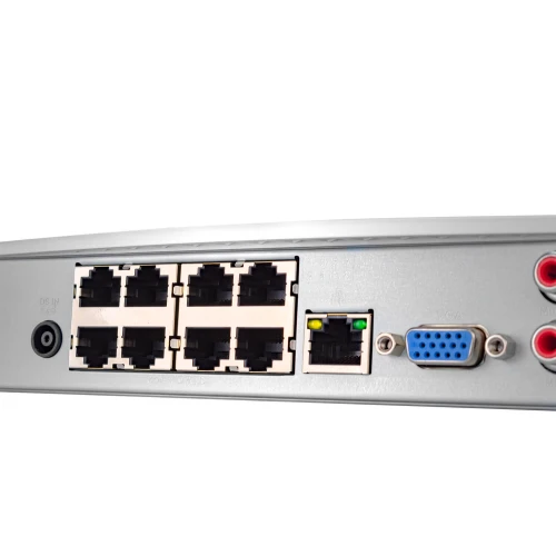 IP Recorder BCS-L-SNVR0801-4KE-8P 8-channel 8MPx by BCS Line