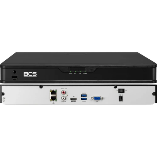 16x BCS-P-DIP25FSR3-Ai2-G 5MPx IK10 IR 30m, Starlight, Audio, Vandal-Proof Monitoring Kit