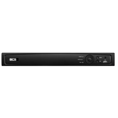BCS-V-NVR0801A-4KE-8P Single-Disk 8-Channel IP Recorder with Built-in PoE Switch