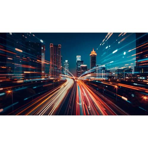 The image showcases a sleek, black Cudy LT400 4G LTE router with two external antennas for enhanced connectivity. It is designed for high-speed internet access, suitable for both home and office environments.