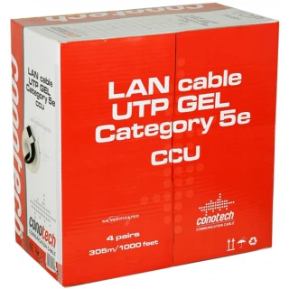 Computer UTP gel-filled external twisted pair cable 305m