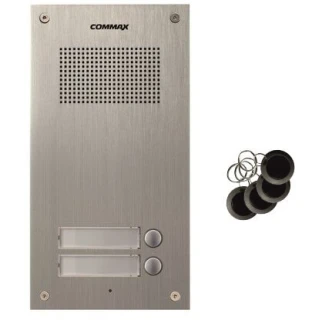 Commax DR-2UM/RFID two-subscriber gate station with RFID reader