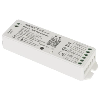 LED Lighting Controller LED-RGBW-WC/WIFI Wi-Fi, 2.4 GHz, RGBCCT (RGBWW) 12... 24V DC MiBOXER / Mi-Light