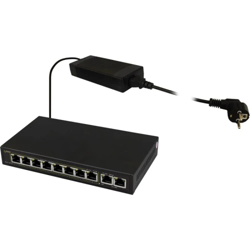 10-port switch SG108 for 8 IP cameras