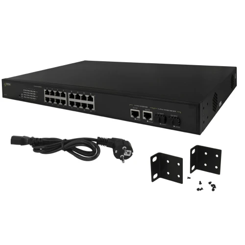 16-port SF116 switch for 16 IP cameras