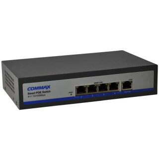 5-port switch CIOT-H4L2 COMMAX IP 4 POE 1 UPLINK
