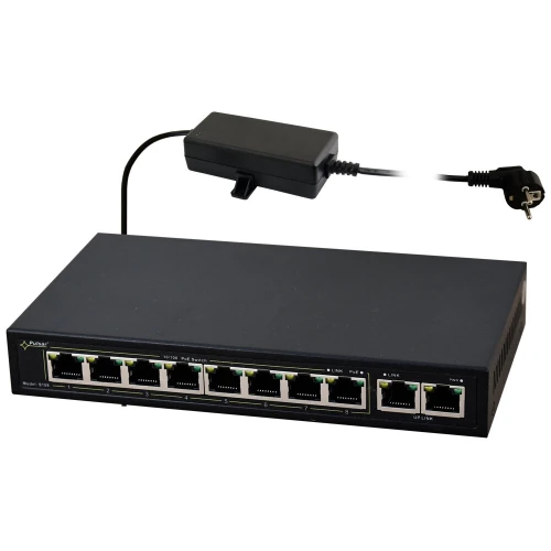 9-port switch S108 for 8 IP cameras