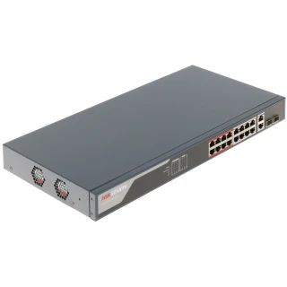 Switch PoE DS-3E1318P-EI 18-port + 2 x SFP Hikvision