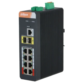 Industrial POE Switch PFS4210-8GT-DP-V2 8-port SFP DAHUA