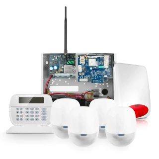 DSC GTX2 Alarm System 4x Sensor, LCD, Mobile App, Notification