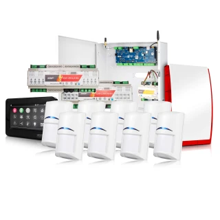 Ropam NeoGSM-IP-64 Alarm System, Black, 8x Sensor, Roller Shutter Control, Lighting, GSM Notification, Wifi