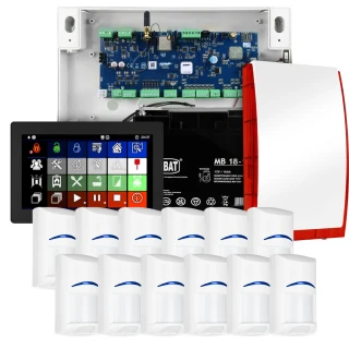 Ropam NeoLTE-IP-64 alarm system, 12x BOSCH sensor, TPR-7B, GSM, Wi-Fi