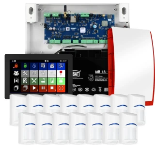 Ropam NeoLTE-IP-64 alarm system, 15x BOSCH sensor, TPR-7B, GSM, Wi-Fi