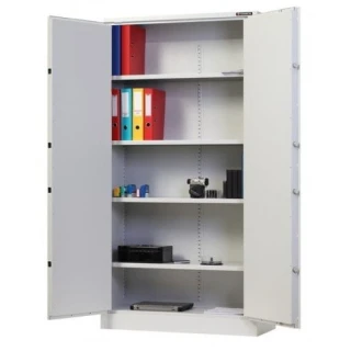 Two-door cabinet for documents Konsmetal MS2/A - 4/2 security class A