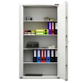 Single-door cabinet for documents Konsmetal MS1/A 150 security class A