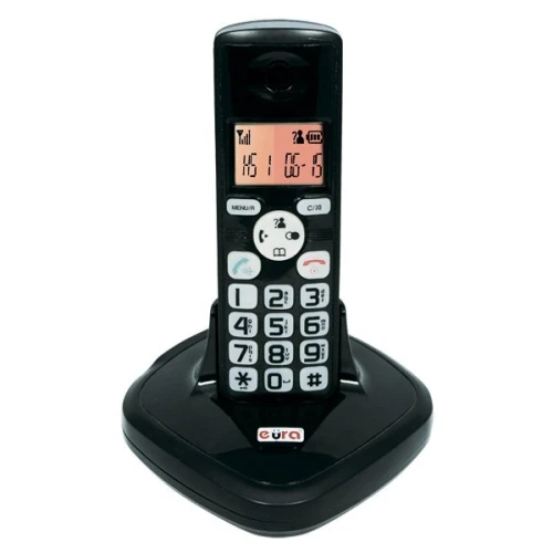 Teledoorphone EURA CL-3622B - wireless, single-family, black