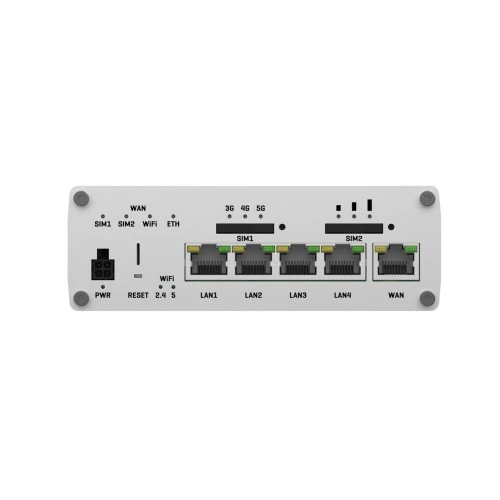 Teltonika RUTX50 | Professional industrial router | 5G, Wi-Fi 5, Dual SIM, 5x RJ45 1000Mb/s