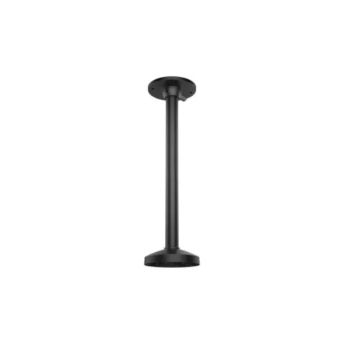 Ceiling mount bracket for dome cameras, featuring a sleek black finish and sturdy construction. Designed for easy installation and secure camera positioning.