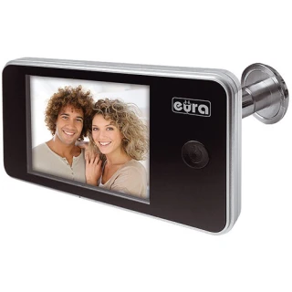 Video door viewer EURA VDP-01C1 ERIS SILVER 3.2'' LCD