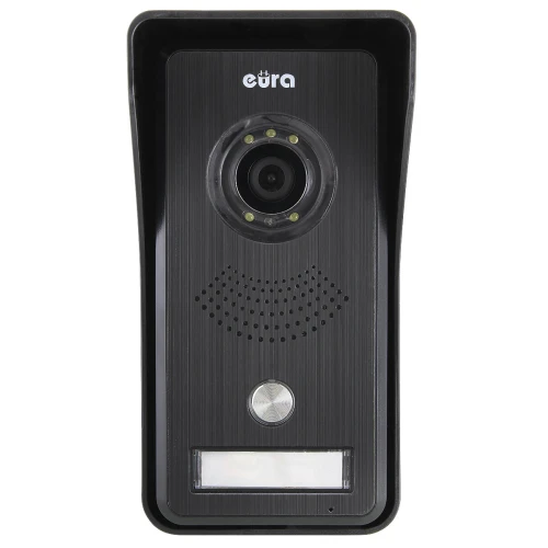 Video intercom EURA VDP-42A3 GAMMA Plus, TUYA, White, Wifi, 2 inputs, reader
