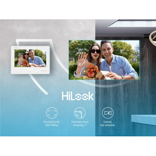 HD Video Intercom HD-VIS-02-K, 2-Wire, IP, WiFi, HiLook by Hikvision App